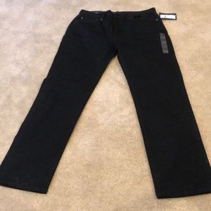 GAP black denim 30x30 straight style. New with tags